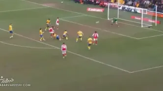 ویدیو| خلاصه بازی مانسفیلد ۱ - آرسنال ۲/ پرواز با موشک ازه