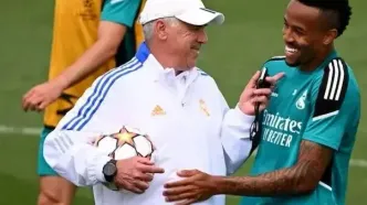 حرکت زیبای آنچلوتی برای دو بازیکن رئال