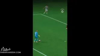 ویدیو| زاویه متفاوت از سوتی دروازه‌بان و گل اوسیمن به یوونتوس