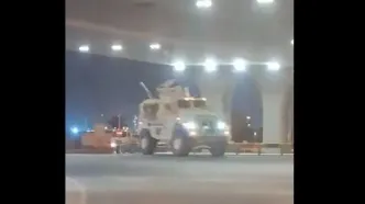 ورود نیروهای شورای همکاری خلیج فارس از عربستان به بحرین/ ویدئو