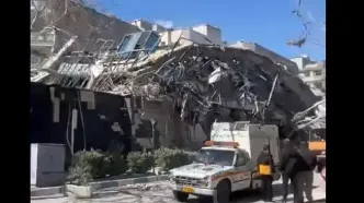 حمله به دبیرخانه مجمع تشخیص مصلحت نظام در میرداماد تهران/ ویدئو