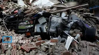 تصاویر آثار حمله هوایی به دانشگاه علم و صنعت