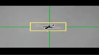 لحظه انهدام پهپاد هرمس اسرائیل توسط پدافند سپاه