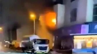 انفجاری بزرگ لحظاتی پیش دبی را لرزاند