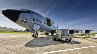 فوری/ هواپیمای سوخت رسان آمریکایی بار دیگر دچار حادثه شد