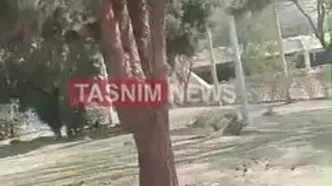 ببینید؛ فرو ریختن ورزشگاه آزادی بعد از حمله موشکی