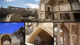 روایت تصویری از خسارت حملات به قلب تاریخی اصفهان