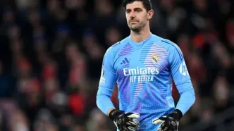 خبر تلخ برای رئالی‌ها پیش از دیدار با بایرن‌مونیخ: کورتوا خانه‌نشین شد