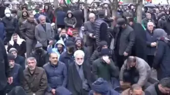 حمله اسرائیل به ساختمان نزدیک محل حضور اژه‌ای در راهپیمایی روز قدس + فیلم