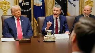 ادعای وزیر جنگ آمریکا درباره حمله به ایران