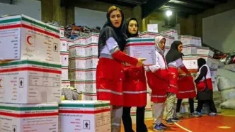 دریافت دومین محموله امدادی از کشور عراق