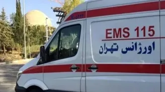 حمله موشکی به آمبولانس اورژانس در محدوده تهرانسر