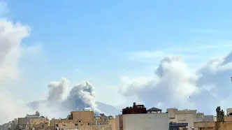 عکسی از صدای انفجار شدید در شرق تهران؛ هم‌اکنون