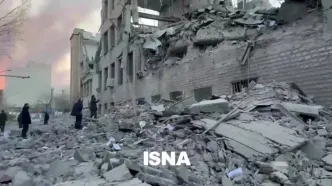 تصاویری از خسارات ناشی از حمله آمریکا و اسرائیل به تهران + ویدیو