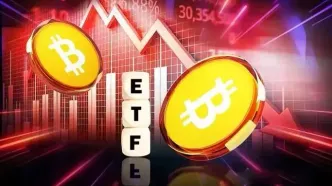 جزئیات خروج ۱۲۴ میلیون دلاری از ETFهای بیت کوین و تداوم فشار فروش