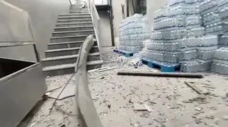 میزان خسارت به خانه کشتی (ویدیو)