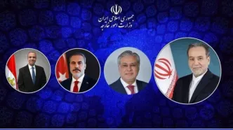 گفتگوی تلفنی عراقچی با وزرای خارجه ترکیه، مصر و پاکستان