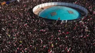 گزارش تصویری مراسم بیعت با سومین رهبر انقلاب - تهران