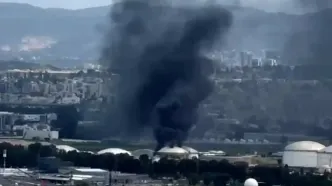 آسیب دوباره به پالایشگاه حیفا