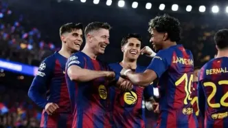 آتش بازی باورنکردنی بارسلونا مقابل نیوکسل