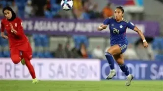 خروج تیم ملی فوتبال بانوان ایران از استرالیا