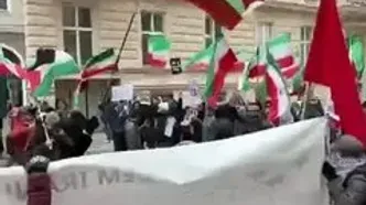 راهپیمایی ضد ترامپ و جنگ آمریکا و رژیم اسرائیل علیه ایران در وین پایتخت اتریش + ویدئو