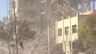 عکسی از حمله به ساختمان مجلس خبرگان در قم