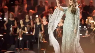 پخش کنسرت خواننده زن لبنانی در باغ فردوس!