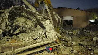 تصاویری از پردیس دانشگاه شهید بهشتی پس از حمله