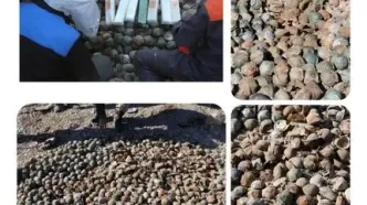 کشف و خنثی‌سازی هزاران قطعه مهمات دشمن در استان زنجان