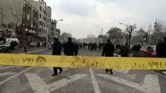 تصاویری از بمب یک تنی عمل‌نکرده در لرستان