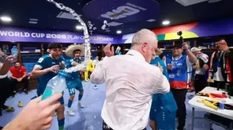 جشن بزرگ در رختکن عراق؛ صعود تاریخی با مربی استرالیایی