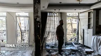 تصاویری جدید از خانه‌های تخریب شده در تهران