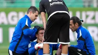 واکنش پسر اسطوره آلمان پس از شکستگی گردن