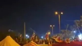 ویدئو؛ فعالیت پدافند در غرب تهران