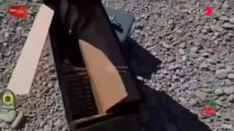 لحظه هدف‌گیری بالگرد آمریکا توسط یگان تکاوری پلیس