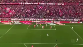 ویدیو: گل دوم اشتوتگارت به بایرن مونیخ توسط آندرس