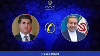 تماس تلفنی رئیس اقلیم کردستان عراق با وزیر خارجه کشورمان