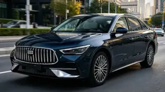 سدان چینی قدرتمند، هم‌قیمت دنا پلاس /عکس