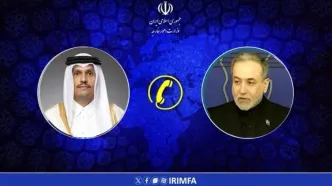 گفتگوی تلفنی وزرای امور خارجه جمهوری اسلامی ایران و قطر