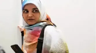 مهدیه اسفندیاری به تهران وارد شد