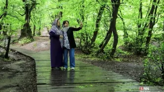 تصاویر؛ تنها پارک جنگلی بدون خودرو و آتش در ایران