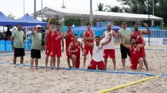 فردا سومین دیدار تیم ملی هندبال ساحلی انجام می شود / ایران برنده دو دیدار اول  شد