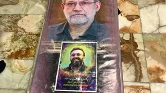 آرامگاه شهید علی لاریجانی در حرم حضرت معصومه +عکس