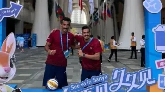 استارت والیبال ساحلی ایران با برد مقابل سریلانکا