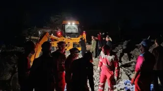 حمله هوایی به یک منطقه مسکونی در تهران