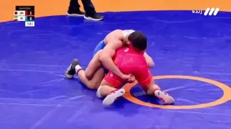 ببینید؛ شکست عجیب یزدانی مقابل رقیب ژاپنی در یک کشتی جنجالی