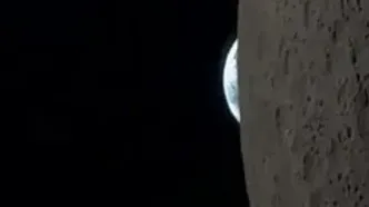 ویدئوی جدید غروب زمین از لنز دوربین آیفون