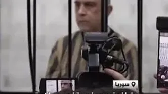 محاکمه پسرخاله بشار اسد در قفس