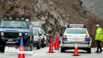ترافیک سنگین در جاده چالوس و آزادراه تهران_شمال